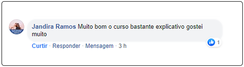 Depoimento Aluna